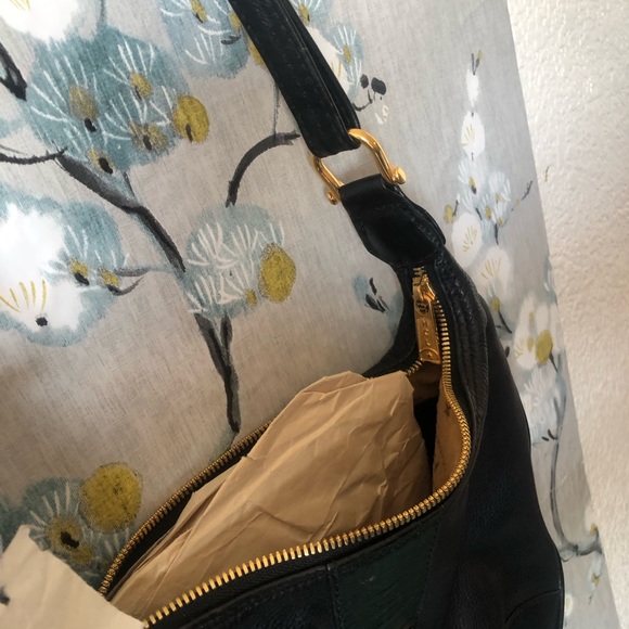 BRAND NEW VINTAGE HCL Germany Handcrafted Leather Shoulder Bag Black. - Picture 5 of 14